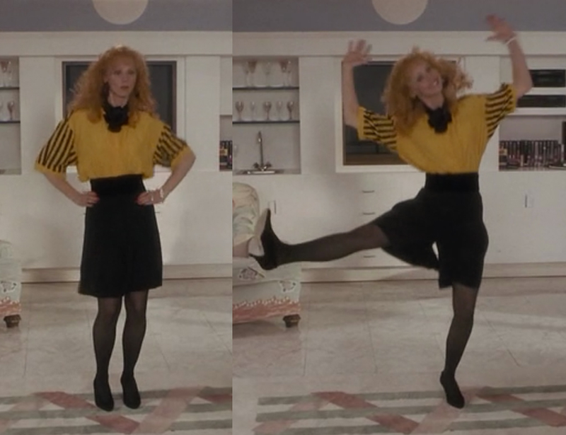 Illustration for article titled Every Outfit Shelley Long Wears in Troop Beverly Hills, Ranked